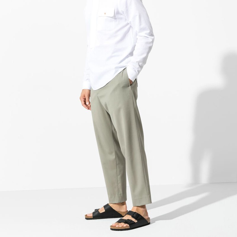 Birkenstock Arizona Birko-Flor Narrow in Black-6