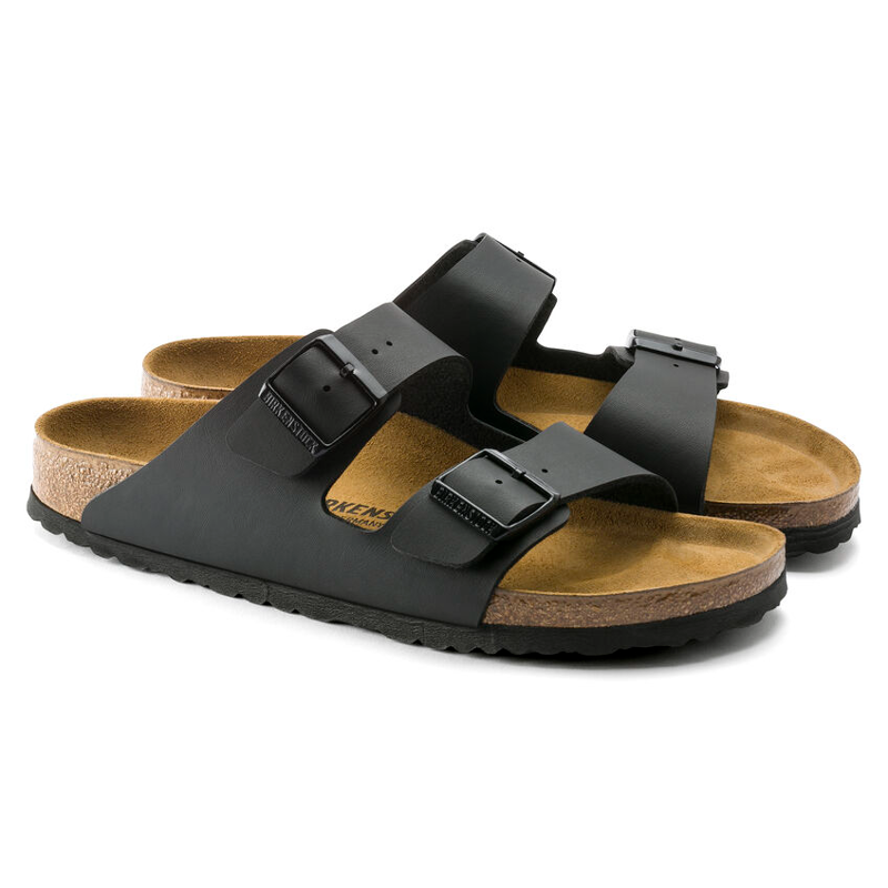 Birkenstock Arizona Birko-Flor Regular in Black-1