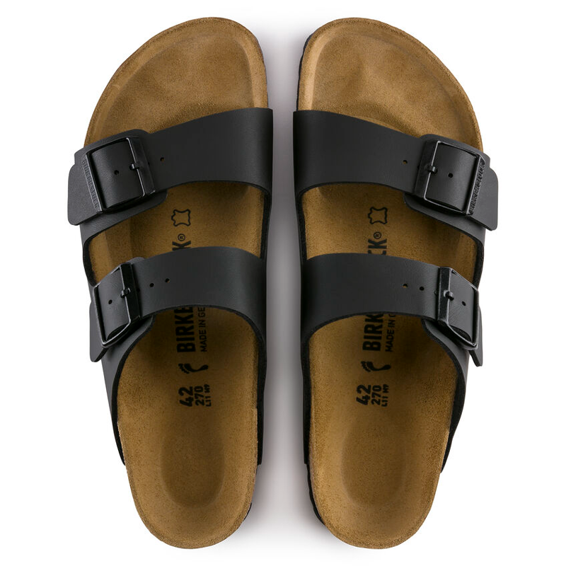 Birkenstock Arizona Birko-Flor Regular in Black-4