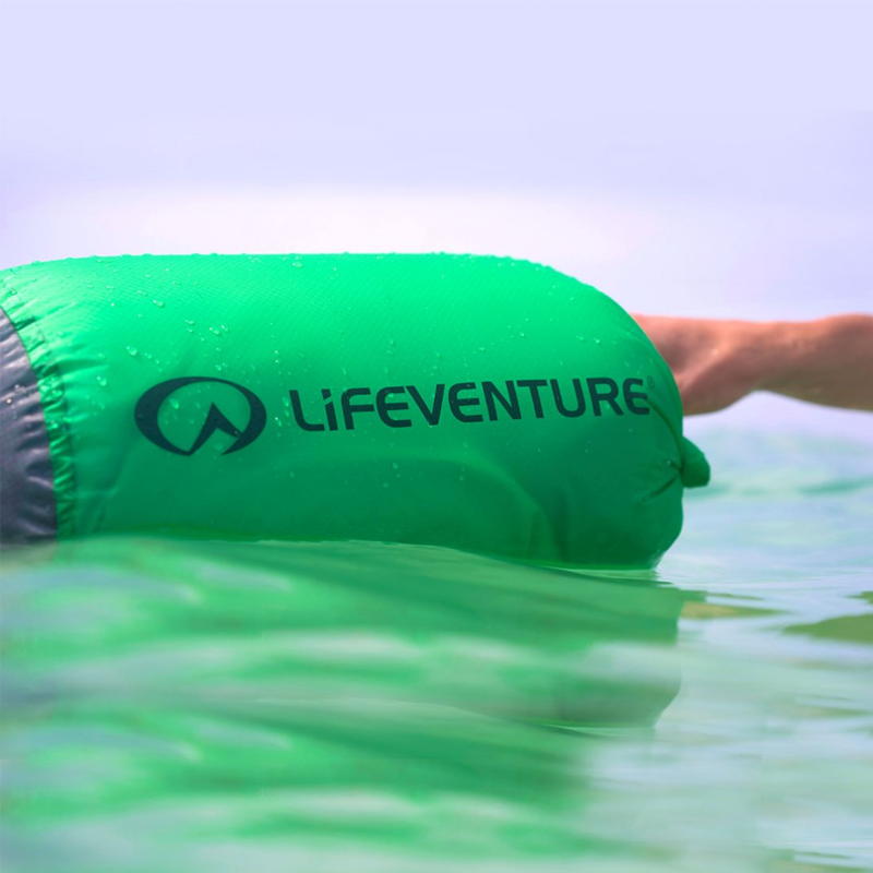 Lifeventure Ultralight Dry Bag 10L in Green-1