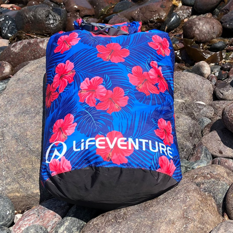 Lifeventure Printed Dry bag10L in Oahu-3