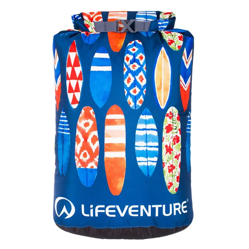 Lifeventure Printed Dry bag 25L in Surfboards