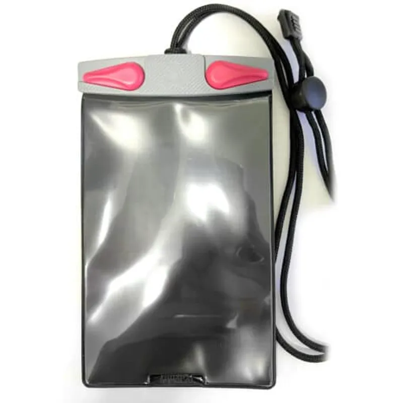 Aquaapac Keymaster Plus Waterproof Pouch in Grey / Pink