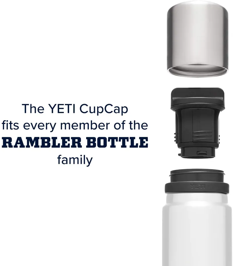 Yeti Rambler Bottle Cup Cap Black-1