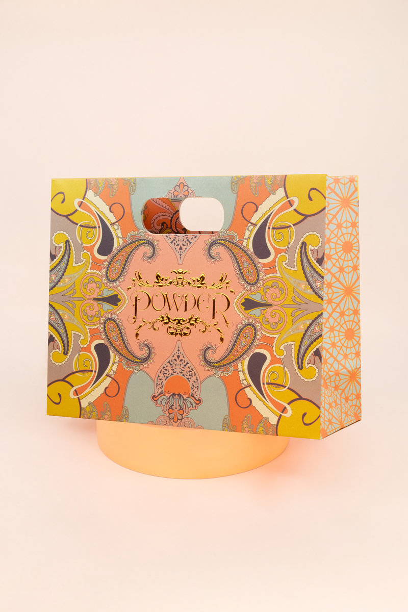 Powder Ingrid Bobble Hat in Mustard-2