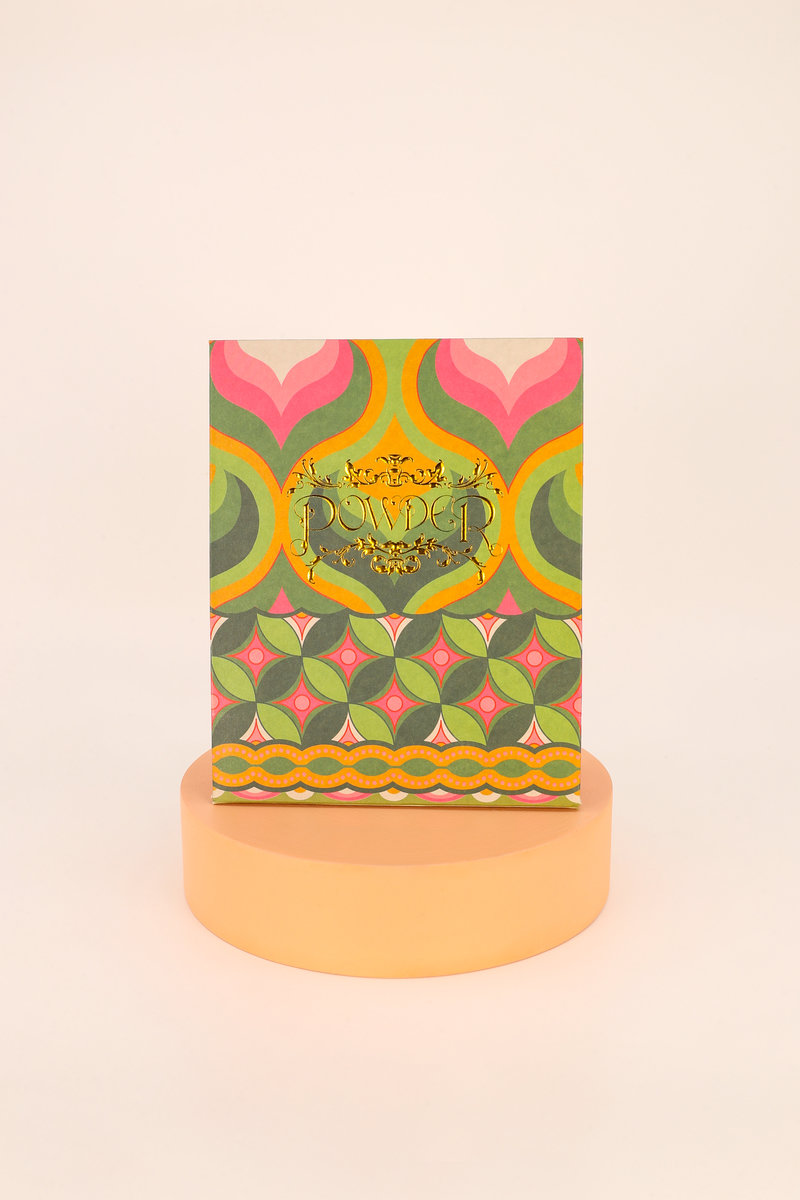 Powder Vintage Fawn in Lilac Socks-2