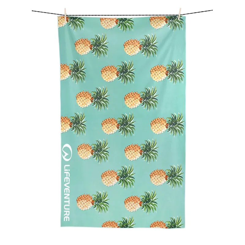 Lifeventure Pineapple Print Travel Towel