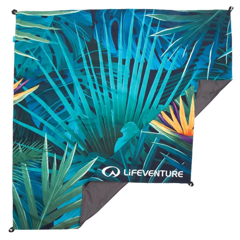 Lifeventure Picnic Blanket in Tropical Print-2