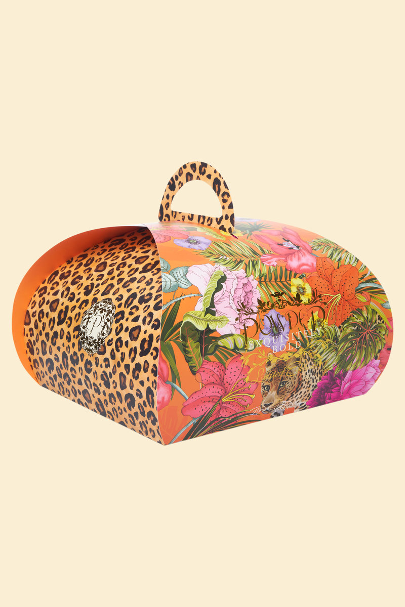 Powder Natasha Hat with Persian Tile Band-4