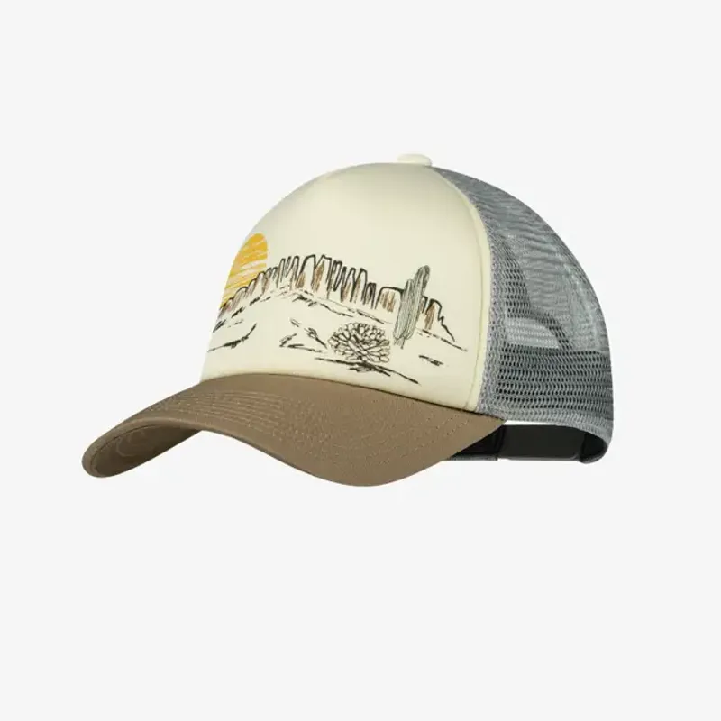 Buff Trucker Cap in Lach