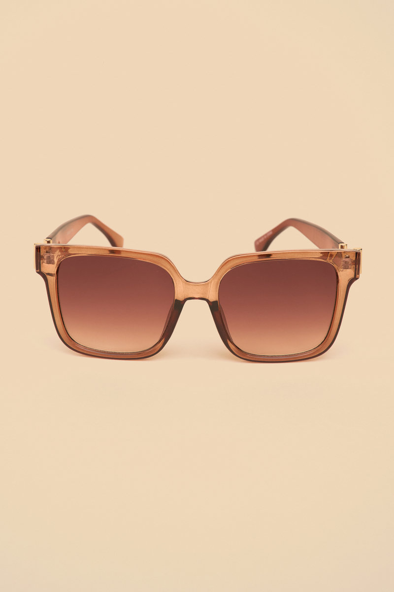 Powder Lainey Luxe Sunglasses in Rose-1