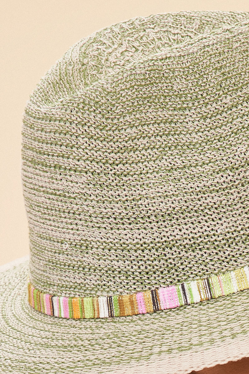 Powder Natalie Hat in Fern with Shimmer Band-2
