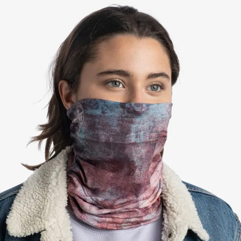 Buff Original Ecostretch Neck Tube in Oxiron Multi -2