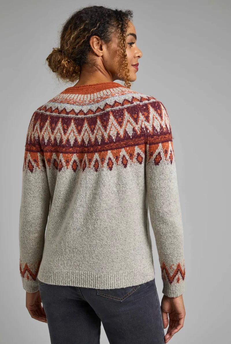 Weird fish fairisle jumper sales