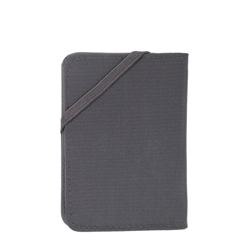 Lifeventure RFID Recycled Card Wallet in Grey-2