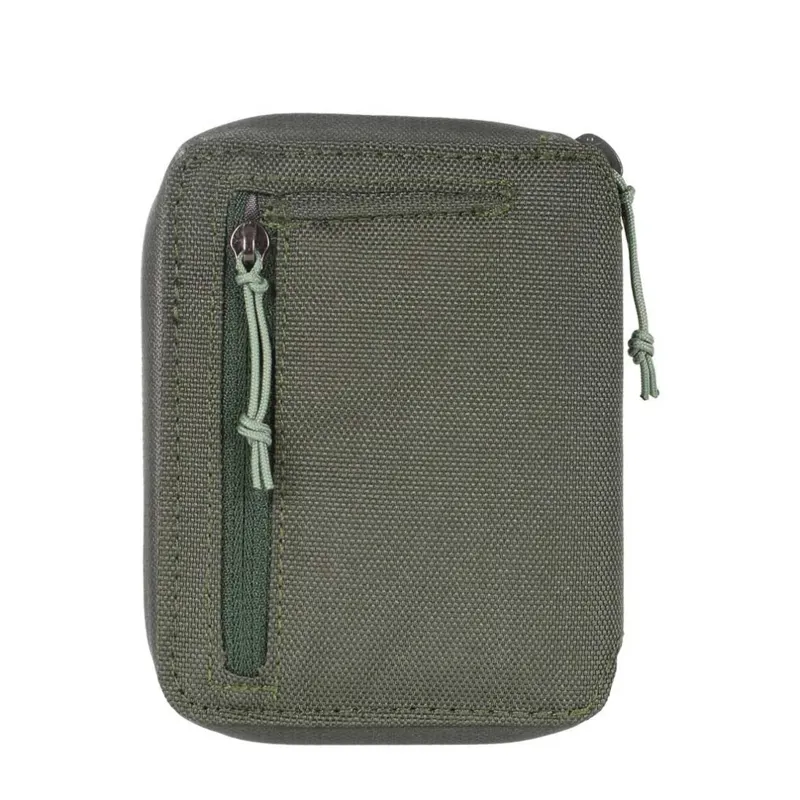 Lifeventure RFID Recycled Bi-Fold Wallet in Olive-1