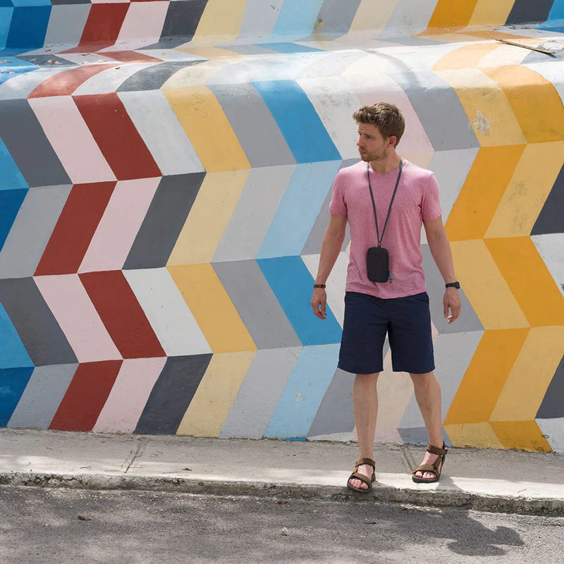 Lifeventure RFID Travel Neck Pouch in Grey-3