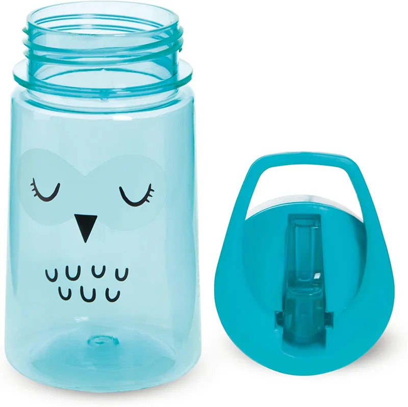 Aladdin Zoo Flip and Sip Water Bottle 0.35L - Owl-2