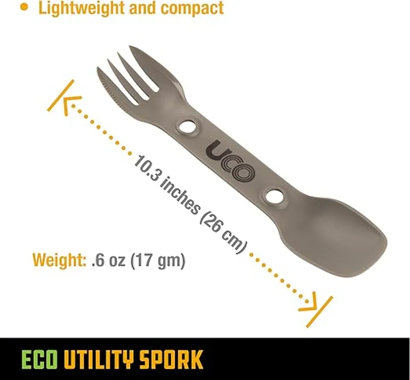 UCO Utility Spork in Slate Grey