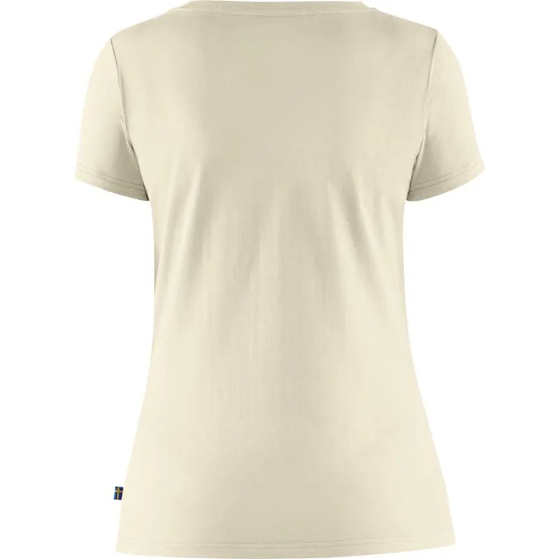 Fjallraven Women's 1960 Logo T-Shirt in Chalk White-1