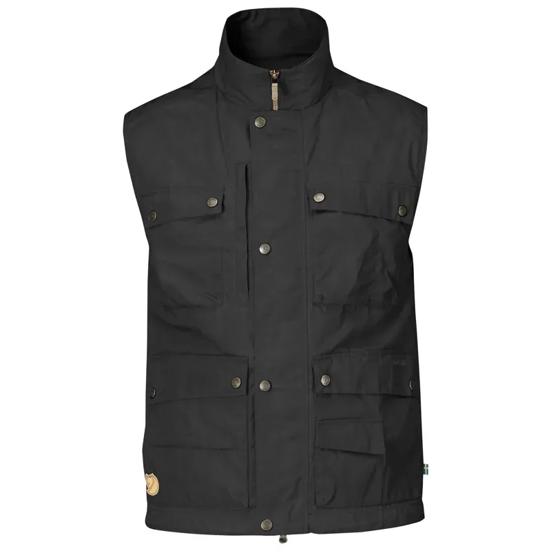 Fjallraven Reporter Lite Vest Mens in Dark Grey