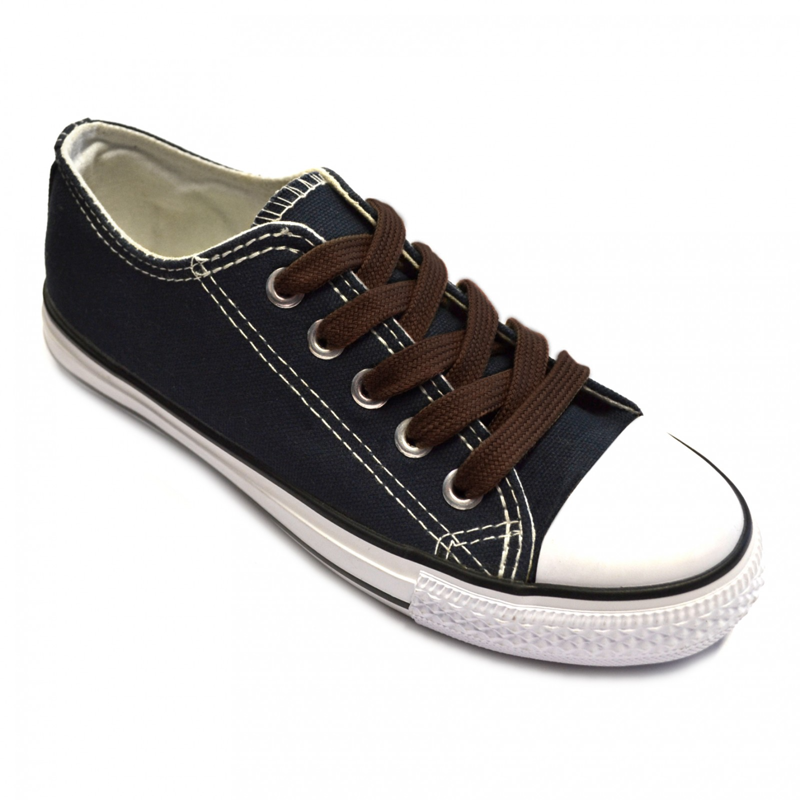 Shoe String 9mm Flat Laces 150cm in Brown-1