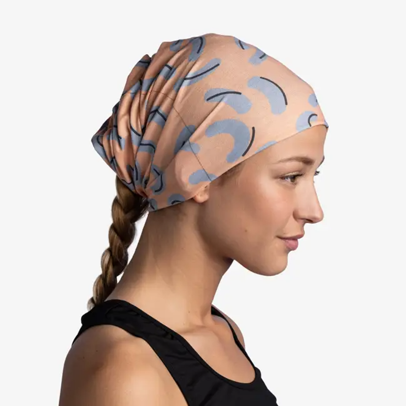 Buff Reflective Coolnet UV Neck Tube in Thisy -3