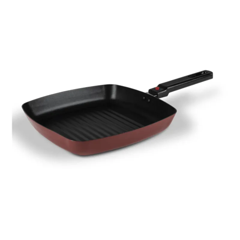 Kampa Square Frying Pan in Ember