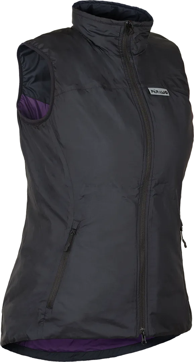 Paramo Torres Medio Gilet Womens in Black-1