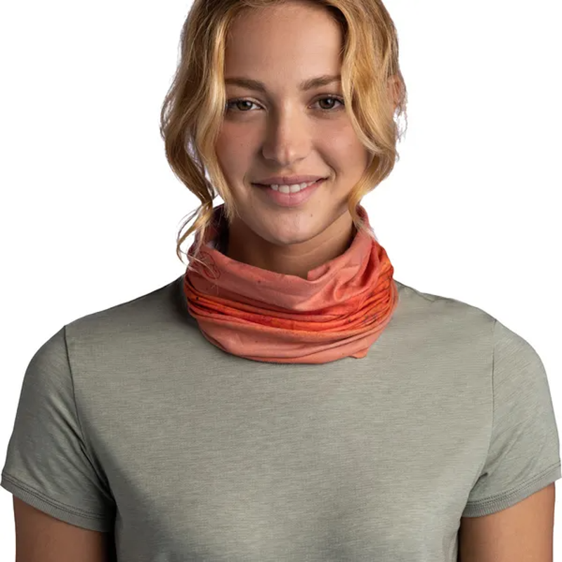 Buff Coolnet UV Neck Tube in Keffy Nectarine-1