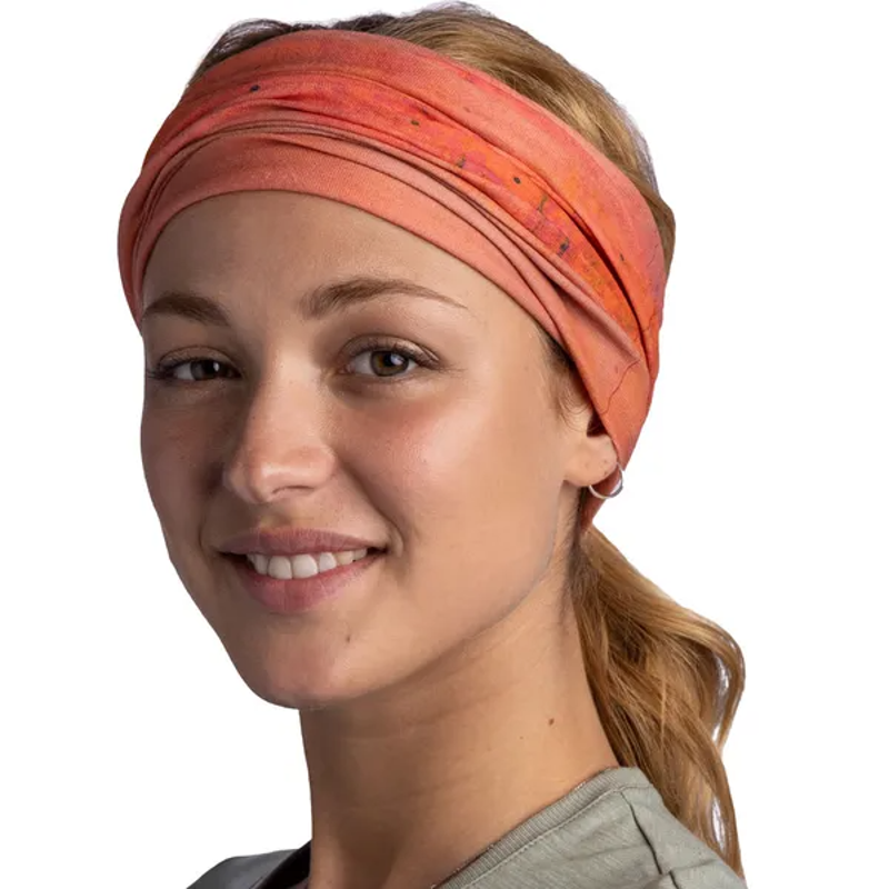 Buff Coolnet UV Neck Tube in Keffy Nectarine-2