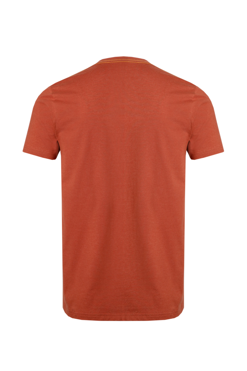 Weird Fish Van Life  T-Shirt Mens in Baked Clay-1