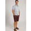 Weirdfish Rayburn Shorts Mens in Mahogany