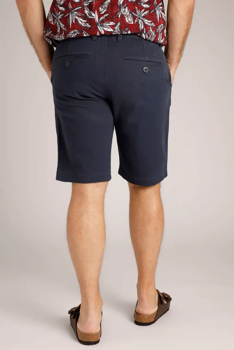 Weirdfish Rayburn Shorts Mens in Navy-1