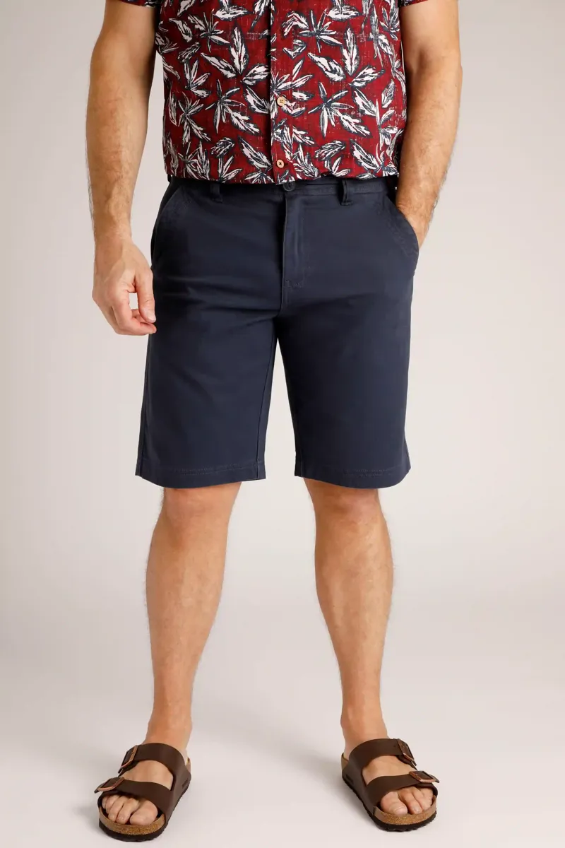 Weirdfish Rayburn Shorts Mens in Navy