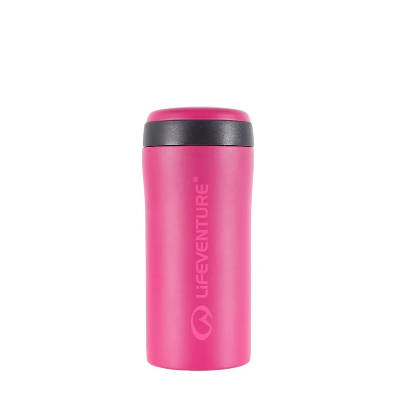 Lifeventure Thermal Mug 300ml in Matt Pink