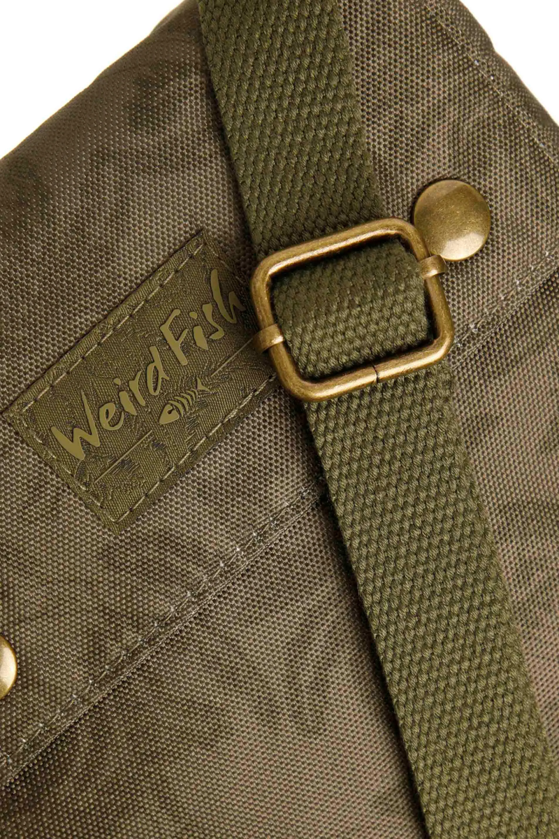 Weirdfish Minnie Cross Body Bag in Dark Olive-3