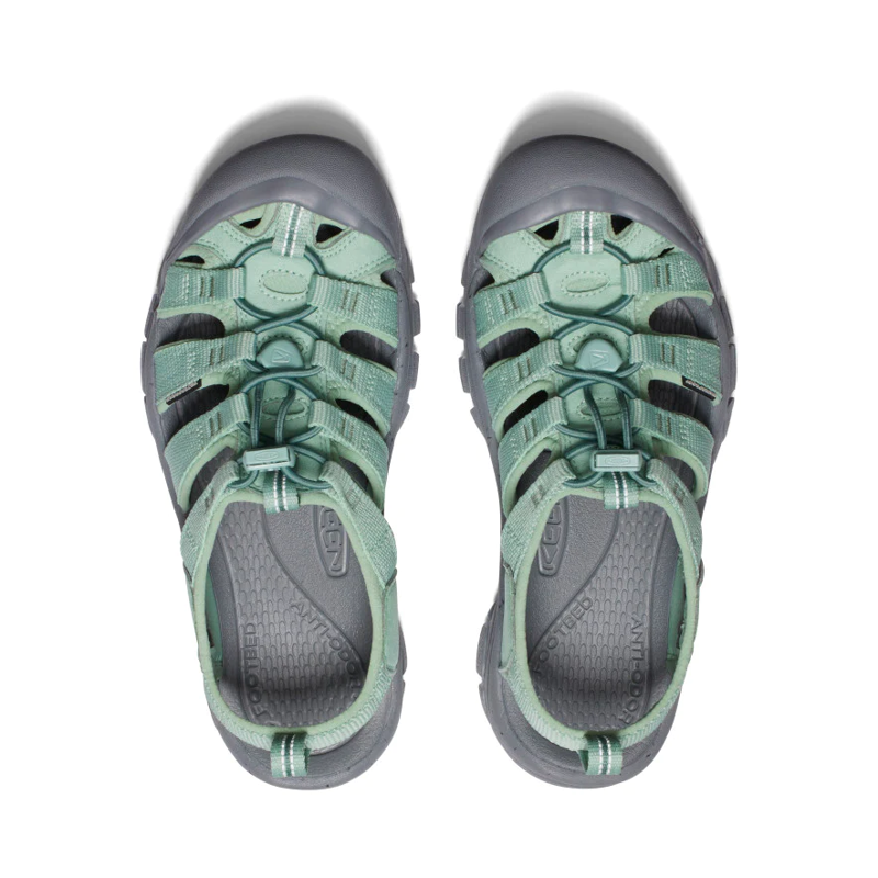 Keen Newport H2 Closed Toe Sandals Womens in Granite Green-3