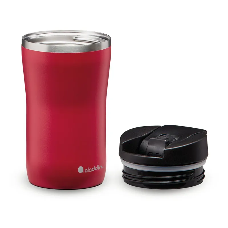 Aladdin Cafe Leak-Lock Stainless Steel Mug 0.25L in Cherry Red-1