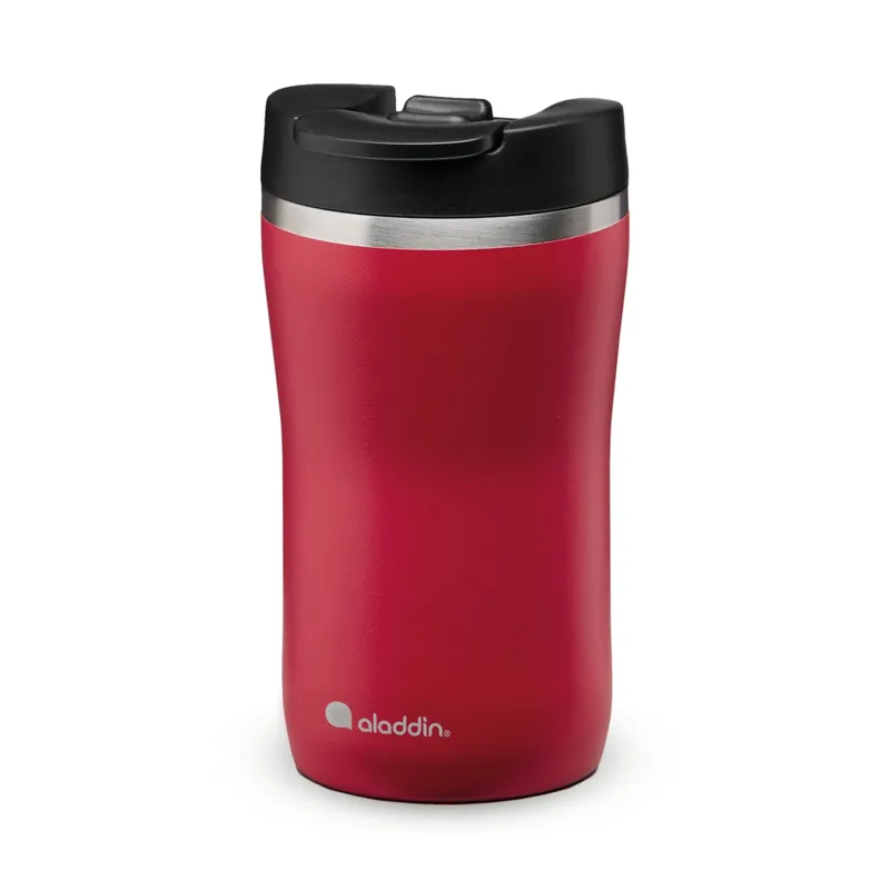 Aladdin Cafe Leak-Lock Stainless Steel Mug 0.25L in Cherry Red