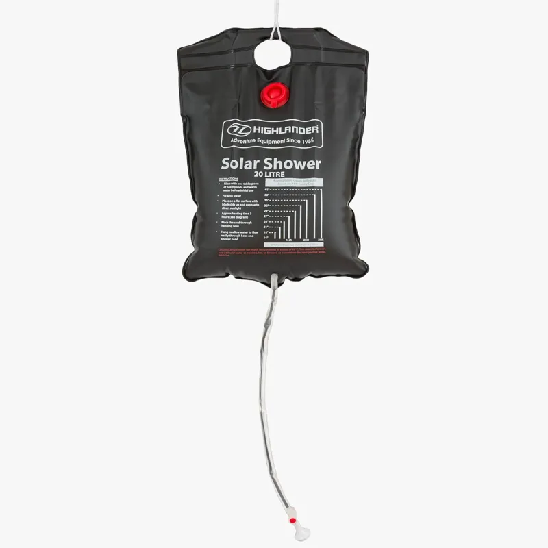 Highlander Solar shower 20L