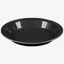 Highlander Deluxe Enamel Soup Plate in Black