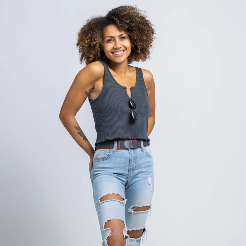 Arcade Carto Belt in Charcoal Saddle-3