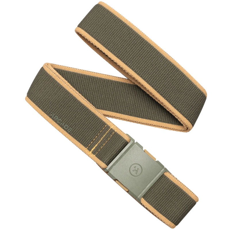 Arcade Carto Belt in Ivy Green Sand-5