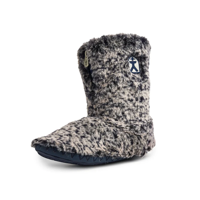Bedroom Athletics Cole Luxury Faux Fur Boot in Blue Jay-5