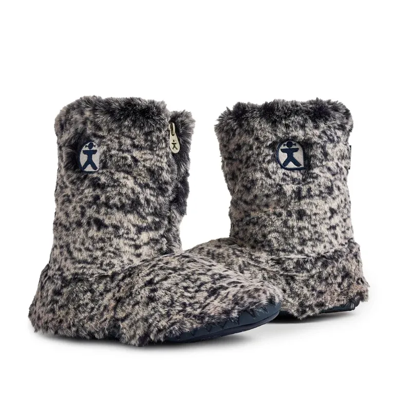 Bedroom Athletics Cole Luxury Faux Fur Boot in Blue Jay-1