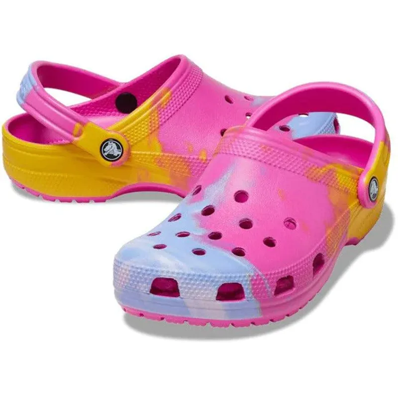 Crocs Classic Ombre Clog in Juice/Multi