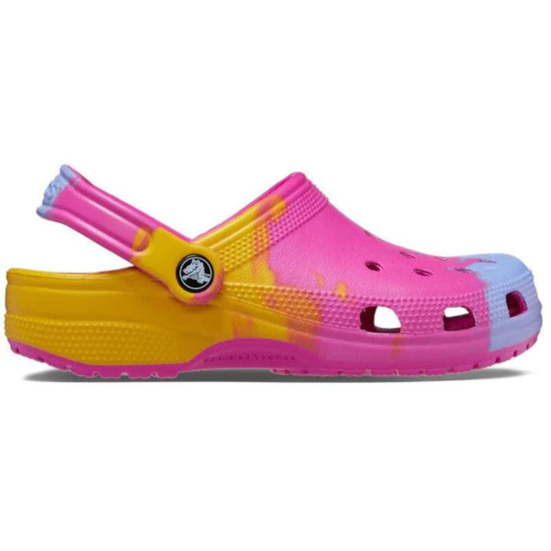 Crocs Classic Ombre Clog in Juice/Multi-3