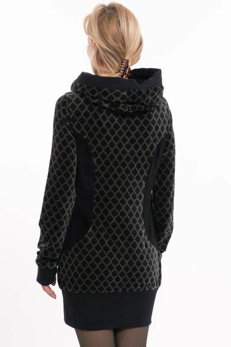 Chapati Steffi Tunic Womens in Olive Leaf-1