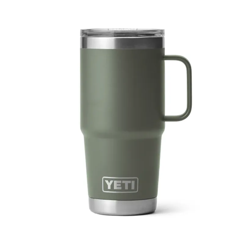 Yeti Rambler 20 Oz Travel Mug in Camp Green